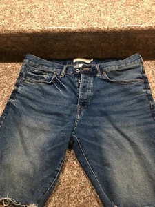 H&M Button Fly Jeans Cutoffs 36 Herren - Bild 1 von 3