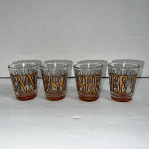LOTE 4 VASOS DE CHUPITO TENNESSEE - Imagen 1 de 3