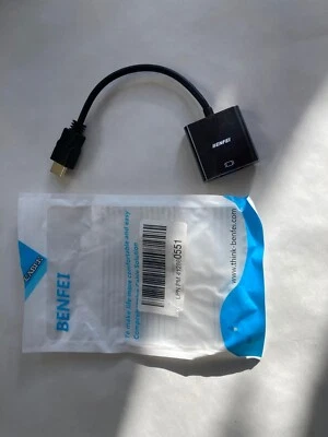 BENFEI HDMI to VGA Adapter (Male to Female) - Image 1 of 3