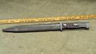 German K98 1943 date bayonet and scabbard, ffc43 matching numbers