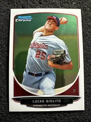 LUCAS GIOLITO #BCP5 2013 Bowman Chrome QTY Washington Nationals - Image 1 of 3