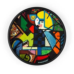Masters of Art Henry Lyman Sayen Daughter in a Rocker Premium Wall Clock - Picture 1 of 13