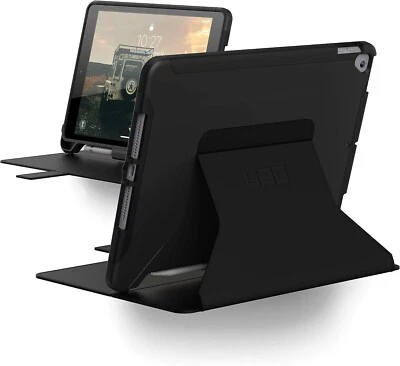 UAG Scout Folio Cover Case Black for Apple iPad 10.2inch 7th 8th Gen/Series - Image 1 of 4