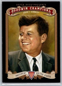 2012 UPPER DECK GOODWIN CHAMPIONS 72 JOHN F. KENNEDY PRESIDENT - Picture 1 of 2
