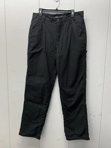 Smith's Workwear Stretch 5 Pocket Canvas Black Khaki Pants Men’s Size 36x34 - Picture 1 of 6