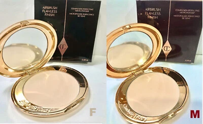 Charlotte TILBURY AIRBRUSH FLAWLESS FINISH Setting Pressed Powder Oily Natural - Image 1 of 2