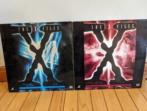 The X Files - Laserdisc "Fallen Angel" "Eve" & "Beyond the Sea" "E.B.E" uncut - Picture 1 of 5