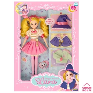 Komi Witch Lara Magic School Maron Doll Figure Korean TV Animation Toy Lala - Picture 1 of 5