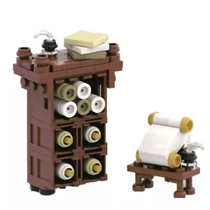 MOC: Parchment Cabinet Model for Medieval Castle Series 88 PCS Building Toys - Picture 1 of 1