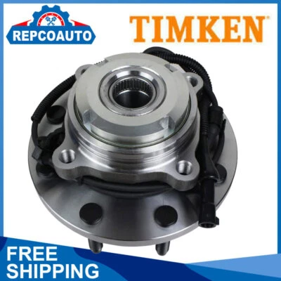 Ступица подшипника переднего колеса полного привода TIMKEN для Ford Excursion F-250 F350 SD 4WD SRW 8LUG - Изображение 1 из 4
