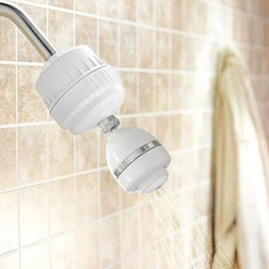 Sistema de filtración de lujo Showerwise incluye cabezal de masaje multijet NUEVO - Imagen 1 de 8