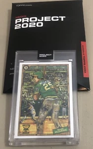 🔥 Topps Project 2020 #97 ⚾️ 1987 Mark McGwire by Andrew Thiele ⚾️ SP 19,894 🔥 - Picture 1 of 3