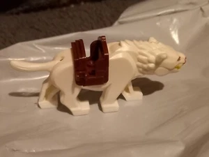 Minifigura Personalizada de El Señor de los Anillos White Warg Beast Sauron Villano - Imagen 1 de 3