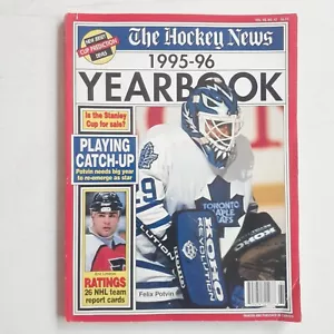 The Hockey News Yearbook 1995 1996 Felix Potvin Maple Leafs Eric Lindros NHL - Bild 1 von 10