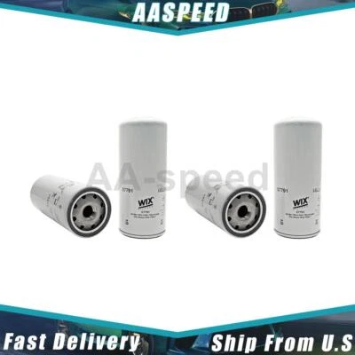 Full Flow Engine Oil Filter For Volvo VHD 2014 2013 2012 2011 Wix 2pcs - Image 1 of 2