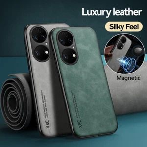 For Huawei P30 Lite Mate 70 50 Y9S Nova 13 Pro Magnetic Leather Phone Case Cover - Picture 1 of 23