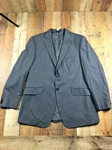 Banana Republic Gray with Gray Stripe Men's Sports Coats Size 42R Sleeve 25 - Picture 1 of 4