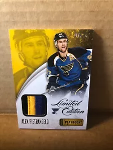 2013-14 Panini Playbook Limited Edition Jersey Prime #LEAP Alex Pietrangelo 7/25 - Picture 1 of 2