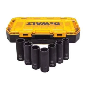 1/2 In. Drive Metric Impact Socket Set (7-piece) | - Picture 1 of 3