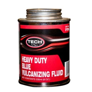 Tech Tire Repair Heavy Duty Vulcanizing Fluid (Blue) 235ml 775 - Picture 1 of 1