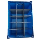 Glassware Storage Boxes Container Crates - Glassjacks - Light Blue 