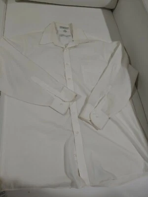 Camisa Geoffrey Beene Manga Larga Hombre Off White 32/33 15.5 Foto 1 de 4