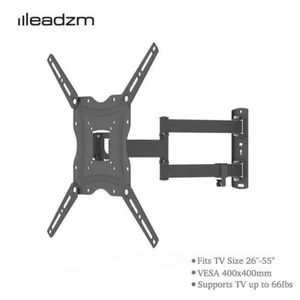 TMX400A 26-55" Adjustable Wall Mount Bracket Rotatable with Spirit Level - Picture 1 of 5
