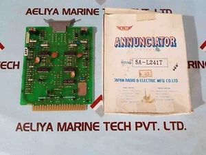 Anunciador de radio y eléctrico Jrcs SA-L241t Japón - Imagen 1 de 4