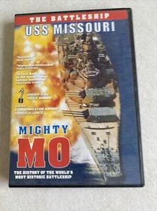 MIGHTY MO. THE BATTLESHIP USS MISSOURI.1998.Dvd.Reg 1 Vgc - Picture 1 of 2