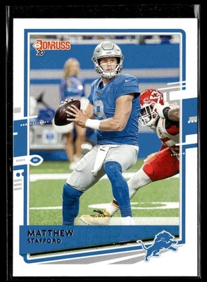 2020 Donruss #96 Matthew Stafford - Image 1 of 2