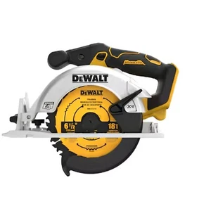 DEWALT XR 20-volt Max 6-1/2-in Brushless Cordless Circular saw DCS565B NEW 🪚 - Picture 1 of 6