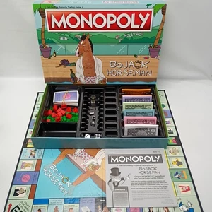 Bojack Horseman Monopoly Board Game Complete USAopoly 2018 - Picture 1 of 5