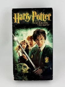 Harry Potter and the Chamber of Secrets VHS 2003 Warner Bros Year 2 - Picture 1 of 3