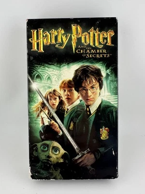 Harry Potter and the Chamber of Secrets VHS 2003 Warner Bros Year 2 - Image 1 of 3