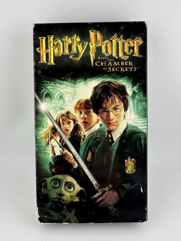Harry Potter and the Chamber of Secrets VHS 2003 Warner Bros Year 2 - Image 1 of 3
