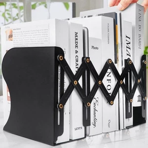 Heavy Duty Book End to Hold Books, Adjustable Bookends Book Holder for Shelve... - Picture 1 of 6