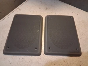1998-2011 FORD RANGER MAZDA REAR SPEAKER COVERS GRILLS PAIR GRAY OEM - Picture 1 of 7