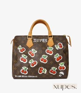 Louis Vuitton x Year Zero London ‘Cherries’ Brown Monogram Speedy 30 - Picture 1 of 9