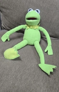 Disneyland Muppet Vision 3D Kermit The Frog Plush 12" Disney Bean Bag - Picture 1 of 3