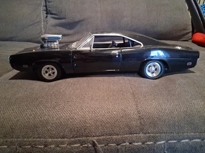 Dodge Charger The Fast & Furious Black ERTL American Muscle Joyride 1:18 1970 Foto 1 de 4