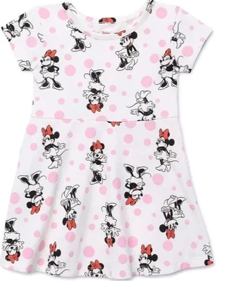 Vestido Disney Minnie Mouse Infantil MENINAS TAMANHO 4T NOVO - Imagem 1 de 4