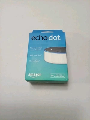 NEW Amazon Echo Dot 2 Generation (White) Smart Speaker  - Image 1 of 4