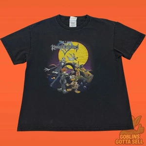 Vintage Disney Kingdom Hearts Nightmare Before Christmas Videospiel 2002 Faded L - Bild 1 von 6