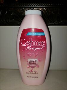 Cashmere Bouquet Body Powder, 10oz. - Classic Floral Fragrance - One Bottle