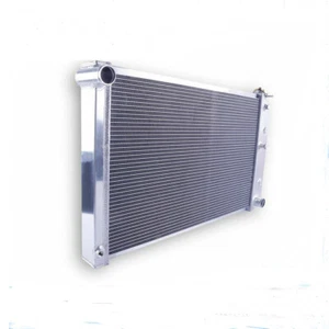 4 Row Aluminum Radiator For Chevy Camaro 1978-1987 Monte Carlo C10-C20 C25-C3500 - Picture 1 of 12