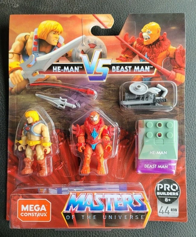 MEGA CONSTRUX - PRO SERIES - MASTERS OF THE UNIVERSE - HE-MAN Vs BEASTMAN - Image 1 of 1