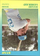 1989 Miami Miracle I Star #20 Mando Verdugo