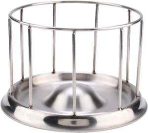 Mangiatoia per Tartarughe, in Acciaio Inox Ciotola per Acqua e Cibo,Ciotola Per  - Foto 1 di 7