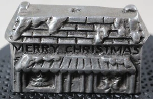 Vintage Carson Christmas Village General Store Two Sided Holiday 3" x 2" - Picture 1 of 3