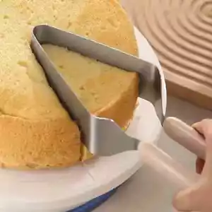 Stainless Steel Cake Slicer & Cutter – Perfect for Cakes & More - Picture 1 of 4